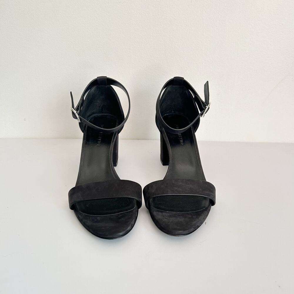 Jenni Kayne Oiled Leather Strappy Block Heel Shoe Size 41/9.5 - Picture 3 of 7